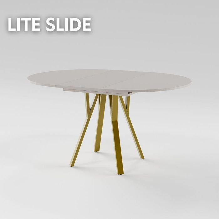 ‼️Шикарный кухонный стол Lite Slide 10+ цветов • Столы раскладные