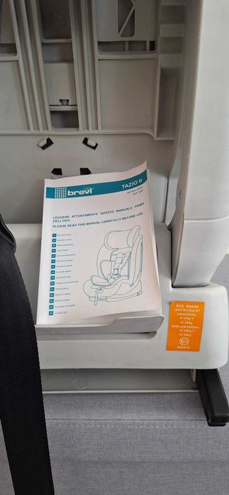 Cadeira auto Brevi Tazio TT Isofix grupo 1/2/3