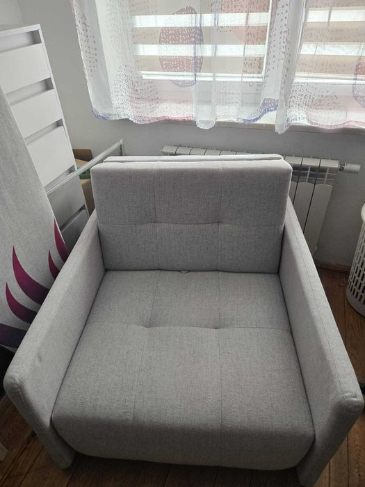 Sofa Amerykanka Szara Leo