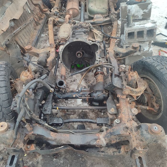 Рама по частинах  Mitsubishi Pajero sport mk1