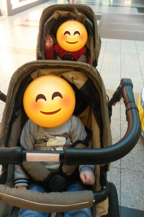 Carinho de gémeos