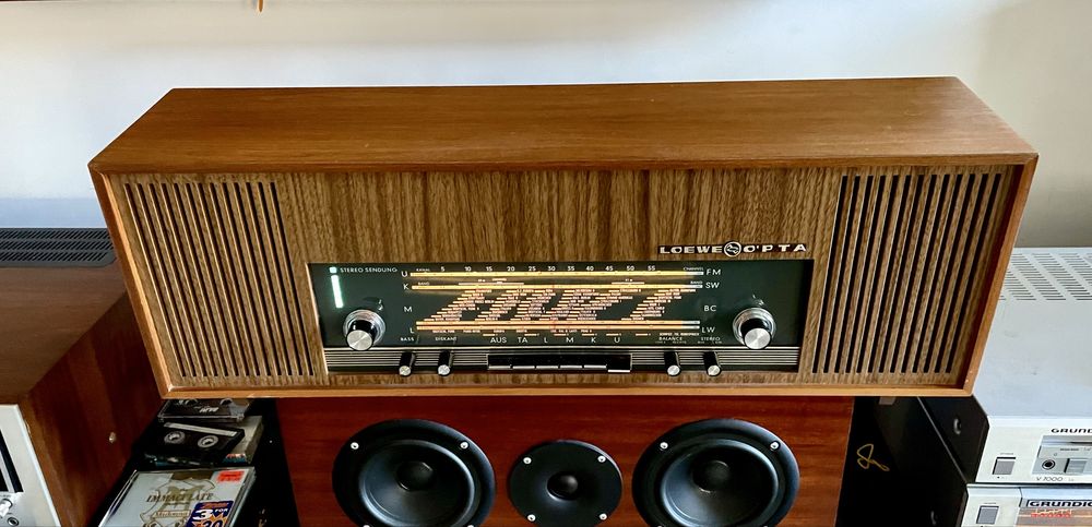 Loewe Opta Meteor-Stereo 67 (82051) piekna lampa GWARANCJA serwis