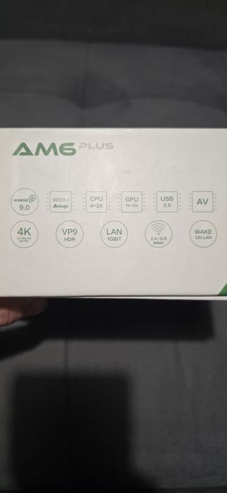 ТВ медіа-приставка Ugoos AM6 Plus 4/32gb.