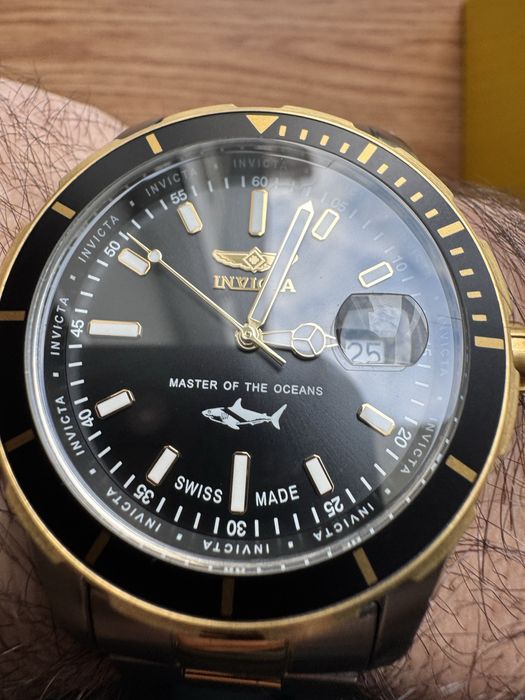 Часы Инвикта INVICTA Pro Diver  MASTER OF THE OCEANS  Swiss Made