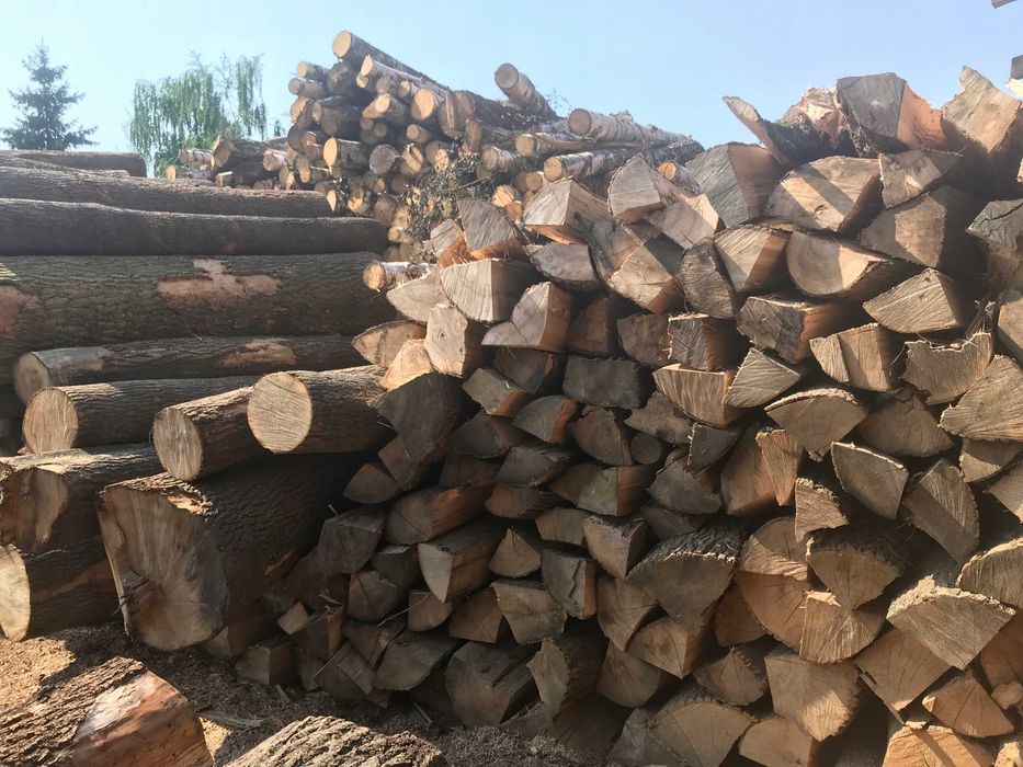 drewno kominkowe opałowe sezonowane