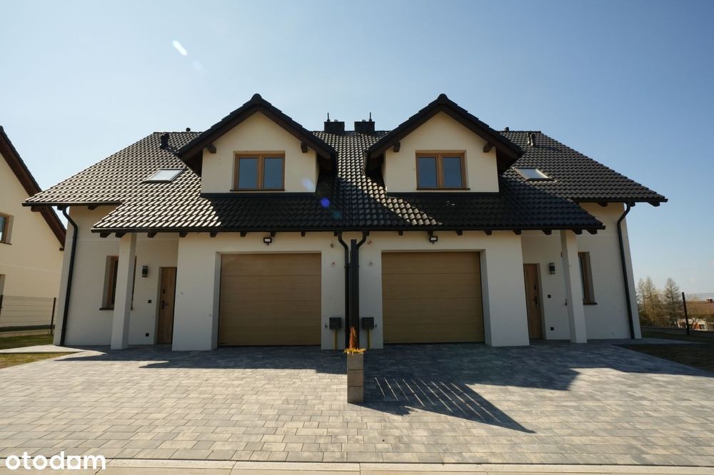 Bliźniak gotowy do zamieszkania ,piękny widok, wysoka jakość wykonania