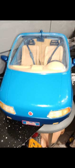 Stary samochód Barbie kabriolet z 1999 roku Mattel en plastic collecti