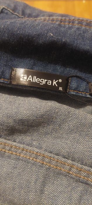 Kurtka Jeansowa Nowa Allegra K.