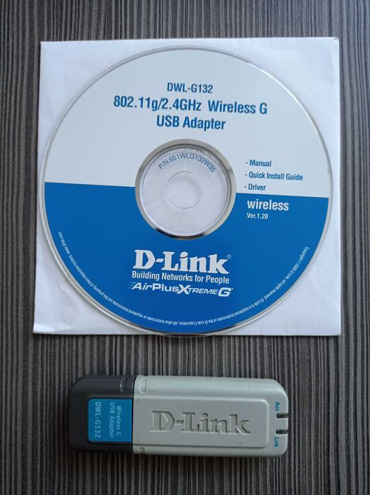 Wi-Fi адаптер D-Link DWL-G132