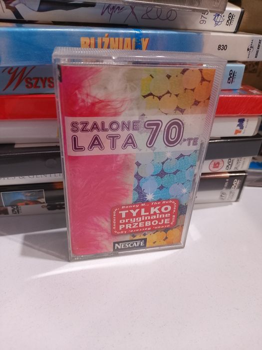 Szalone lata 70-te kaseta magnetofonowa