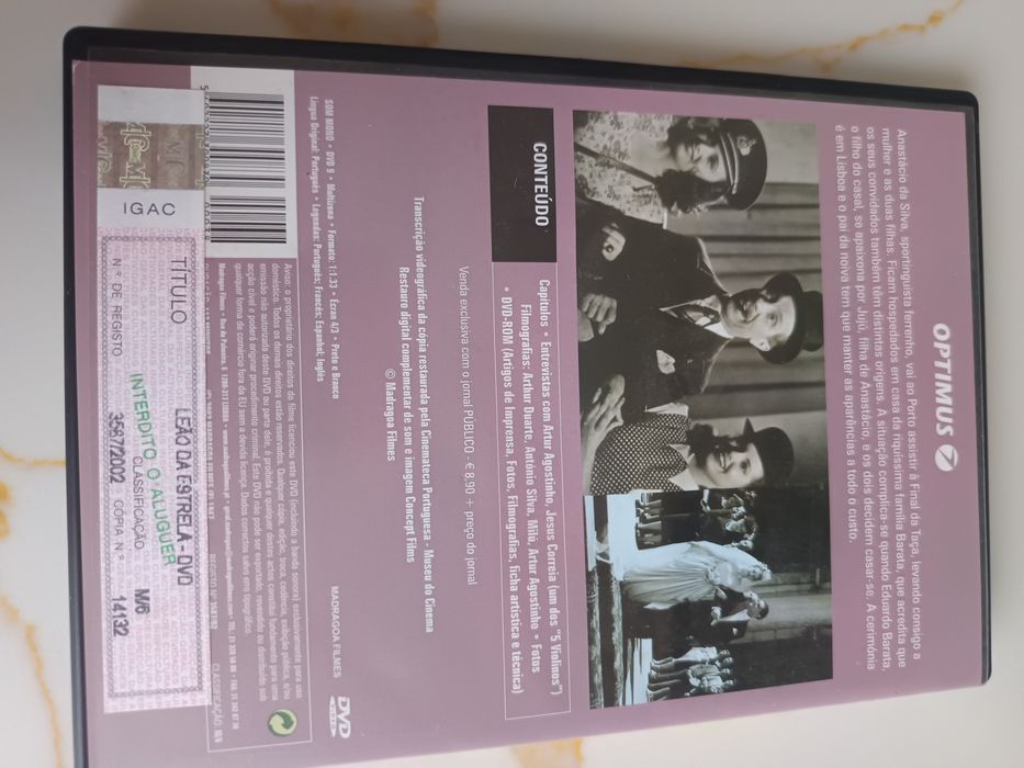 DVD o leão da estrela