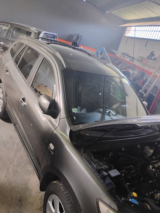 Hyundai Santa Fé 2007 Avariado