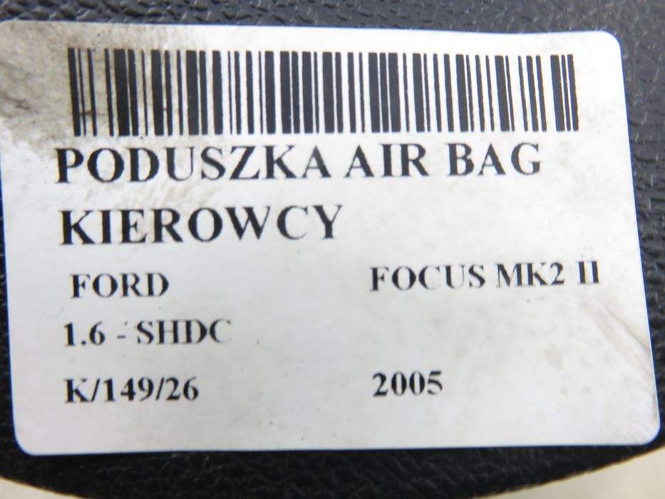 Poduszka Kierowcy Ford Focus Mk2 II 4m51a042b85dd3