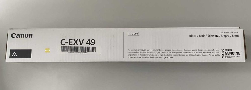 Тонер Canon C-EXV49 Yellow + всі кольори