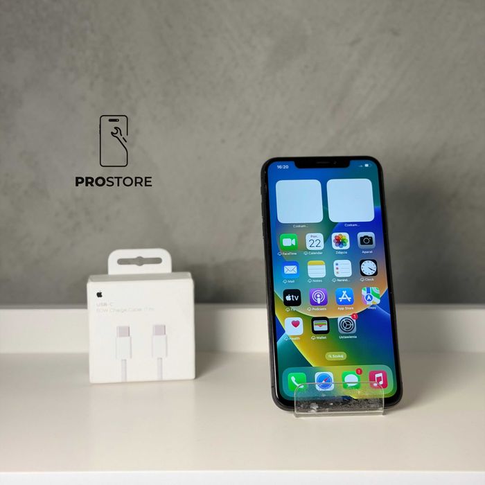 Apple iPhone XS Max 64GB Czarny | Face ID | Bateria 81% |