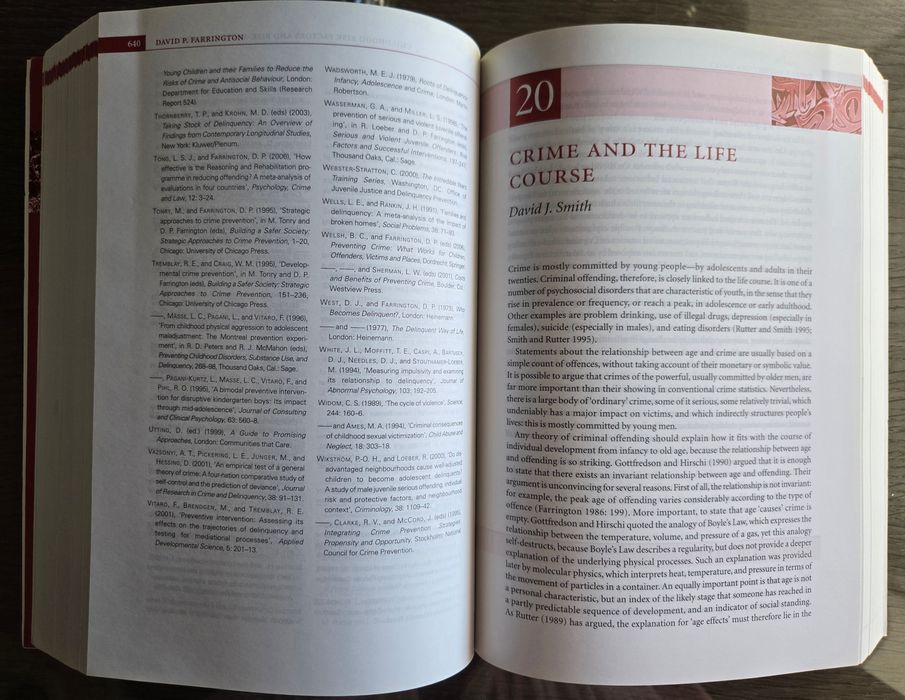 The Oxford Handbook of Criminology (2007)
