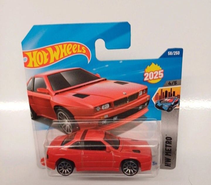 Maserati Shamal hot wheels