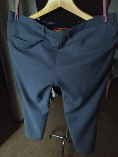 Джинсы брюки Hugo Boss wool trousers Germany w38 navy.