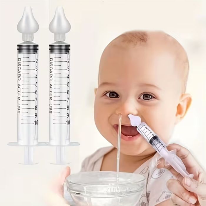 zestawu do płukania nosa dla niemowląt,