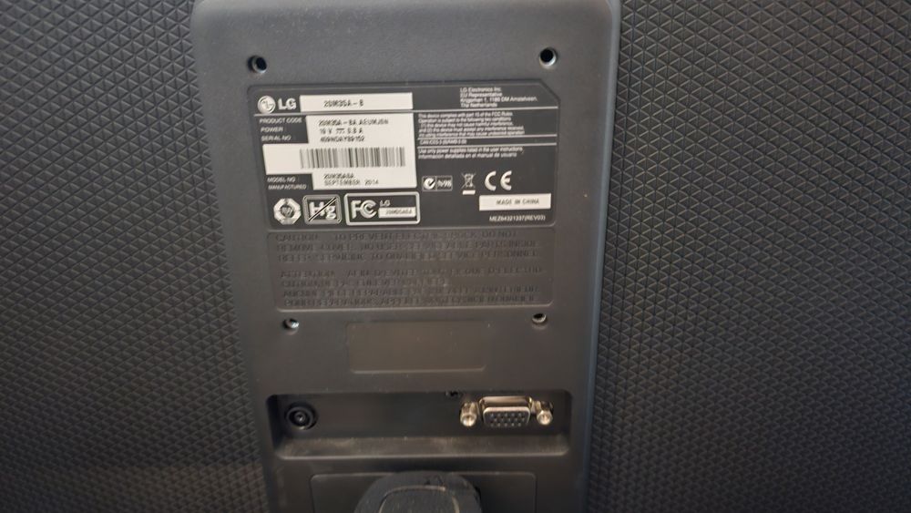 Monitor VGA LG 20" como novo