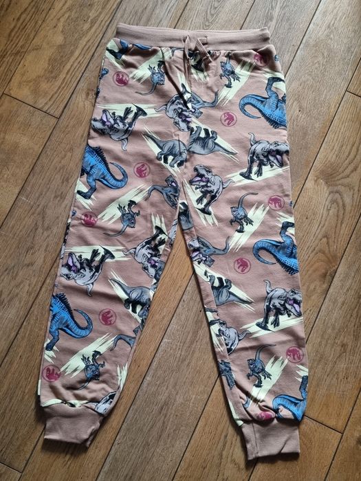 Spodnie dresowe chłopięce jurassic sinsay 140 cm