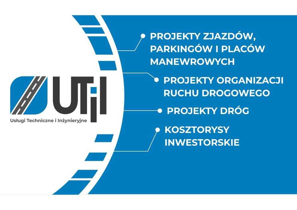 Projekt organizacji ruchu, projekt zjazdu, projekt drogi, zajęcie pasa