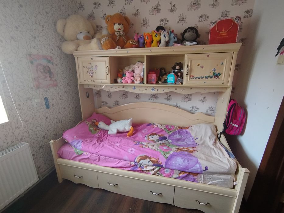 Детская кровать шкаф