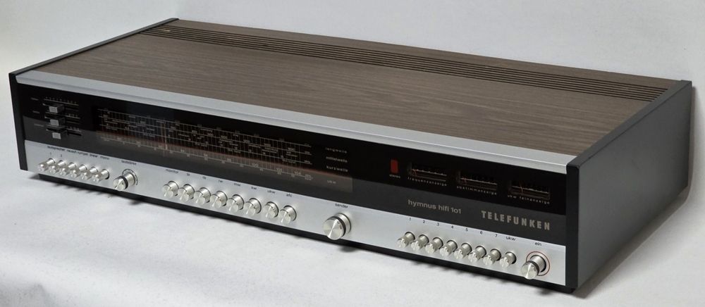 Receiver Vintage reparado Telefunken