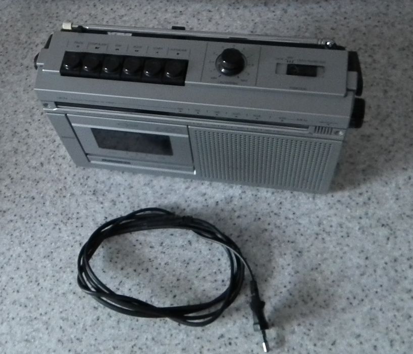 Radiomagnetofon Vintage 1980r