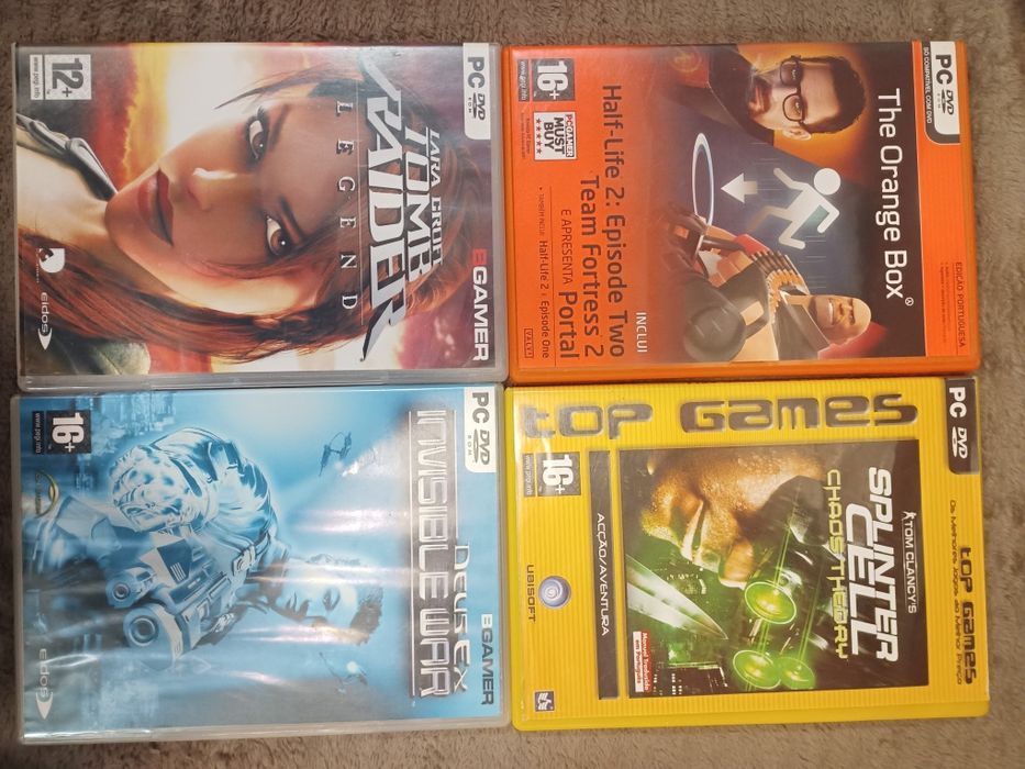 Jogos PC vários solicitar informação