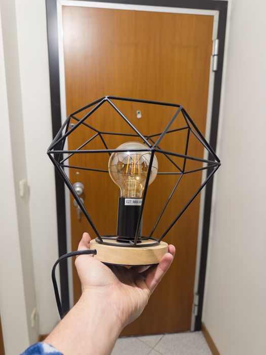 Candeeiro em novo estado