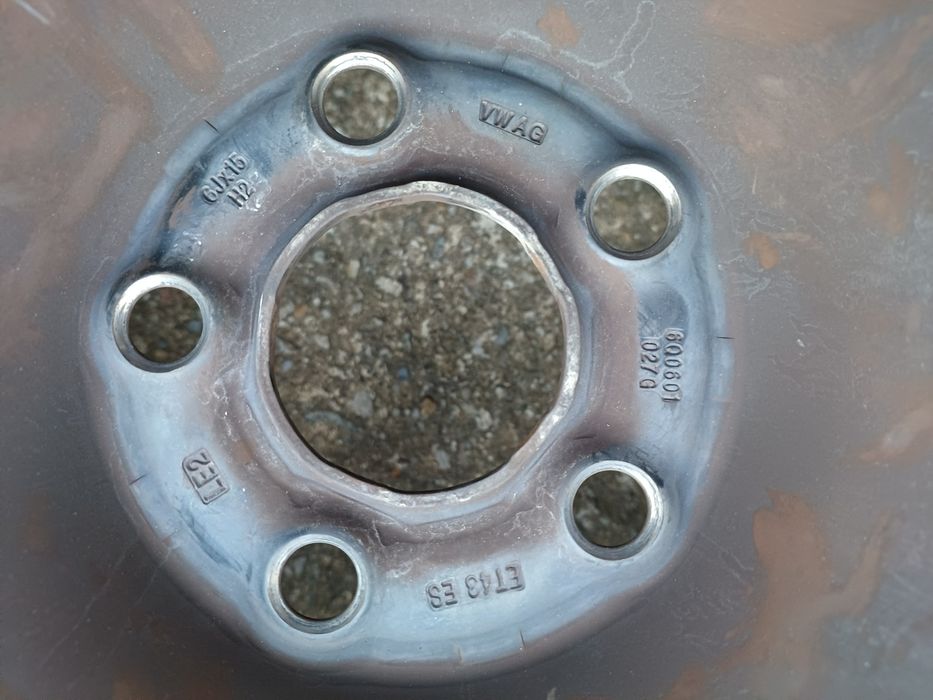 Jante original de ferro para VW Polo 9n 10.2001 - 01.2012