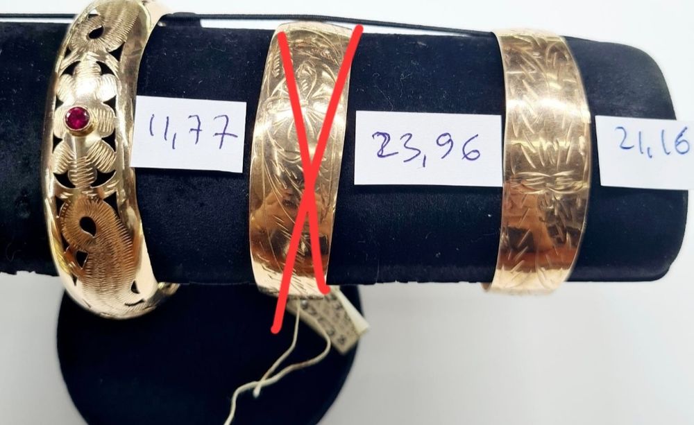 Продам золотые браслеты-скобыпроизводства СССР