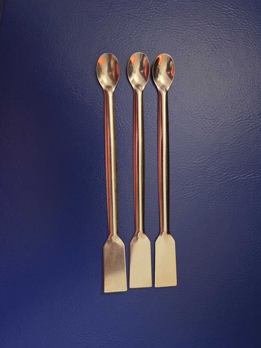 Colheres Amostras duas pontas - Aço Inoxidável