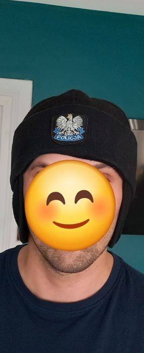 Czapka zimowa policyjna