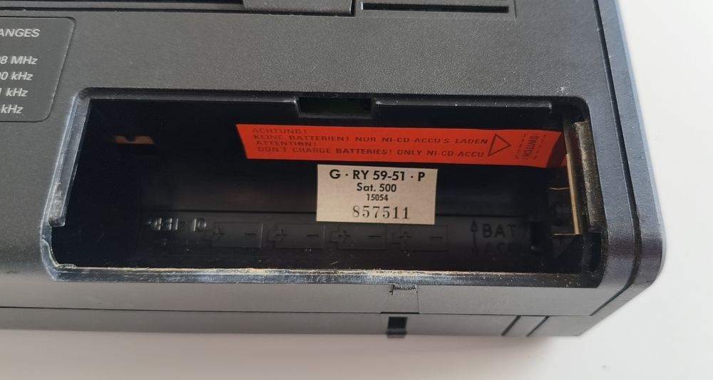 Grundig Satellit 500 radio globalne