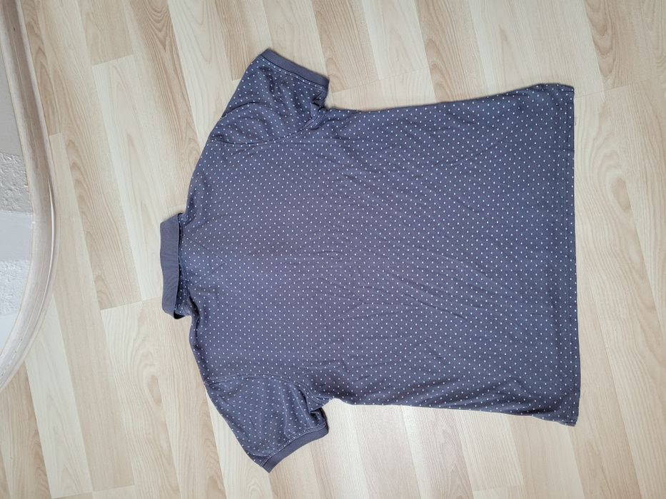 Bluzka polo XL męska Tommy Hilfiger t-shirt męski błękitna niebieska