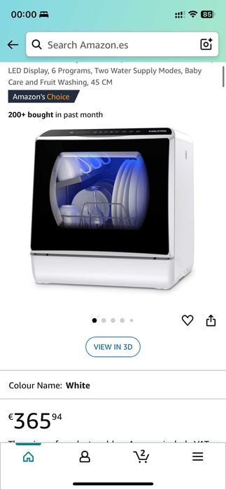 Karlxtorm Countertop Dishwasher – Compact, Powerful & Like New!