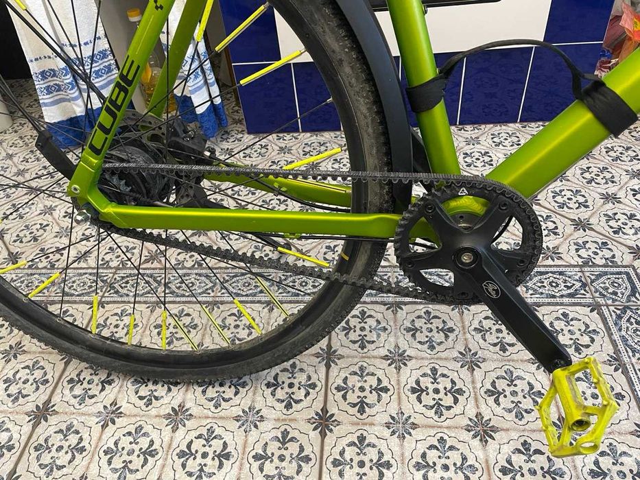 Велосипед CUBE на ремні та планетарці