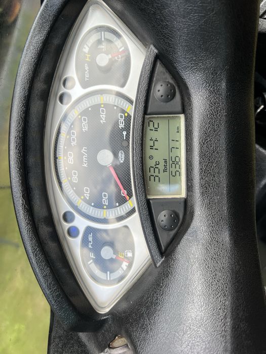 Yamaha xmax 250 zarejestrowany