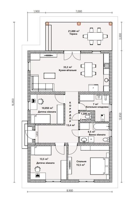 Будинок "американка" в мкрн. Розівка, 10 хв від центра Ужгорода