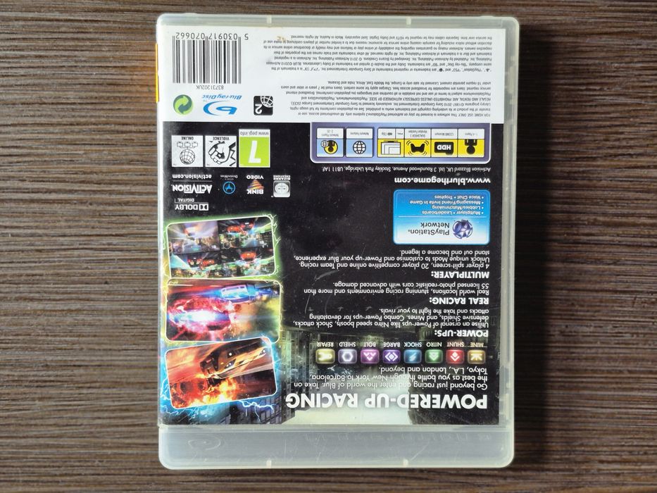 Gra na konsolę PS3 Blur wyścigi