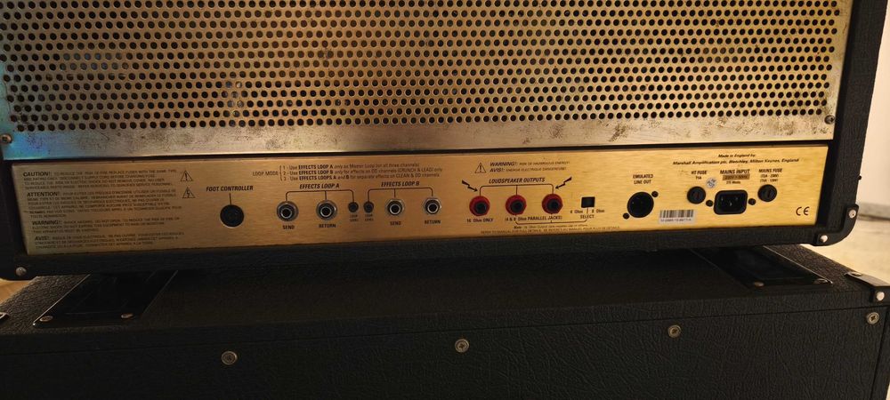 Marshall TSL 100 wraz z paczką 1960A Lead