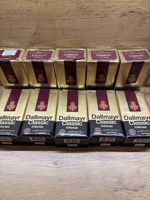 10 opakowan kawy Dallmayr 500g ( 07/2027)