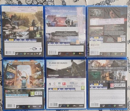Diversos Jogos PS4
