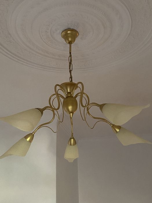 Candeeiro 5 lampadas sala ou quarto