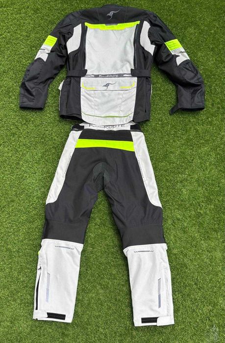 Fato de Moto Touring Kangroute Titan Oceano Fluor 4 Season