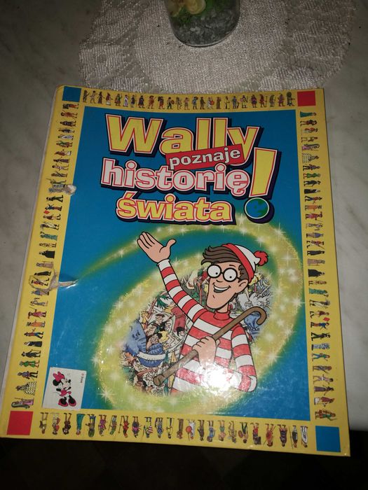 Wally Poznaje historię świata 5 numerów segregator naklejki