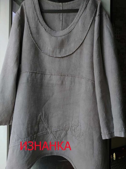 Туника  лен  размер 50-52 лляна туніка