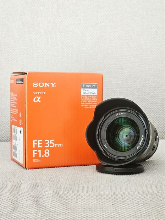 Sony FE 35mm f/1.8 (Full Frame) - igual a nova